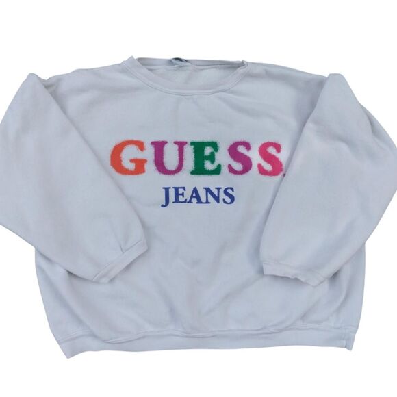 Guess Tops - Rare Vintage Guess Crewneck by Georges Marciano